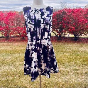 Vince Camuto Size 12 Fit & Flare Sleeveless Lined Dress